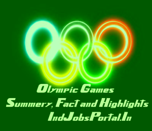 Olympic Games Summery, Fact and Highlights -General Knowledge In The Olympic Games