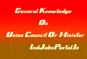 Union Council Of Ministers