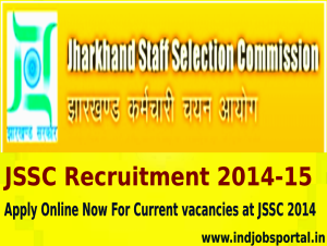 Notification For JSSC Recruitment 2014-15, Apply Online Now