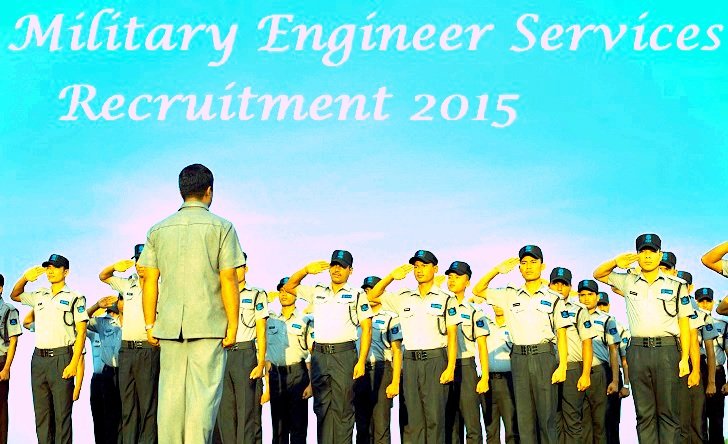 Military Engineer Services Recruitment 2015 For 762 Mate (Tradesman) Posts